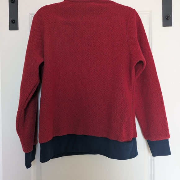 Patagonia Burgundy Fleece Pullover - Picture 3 of 3